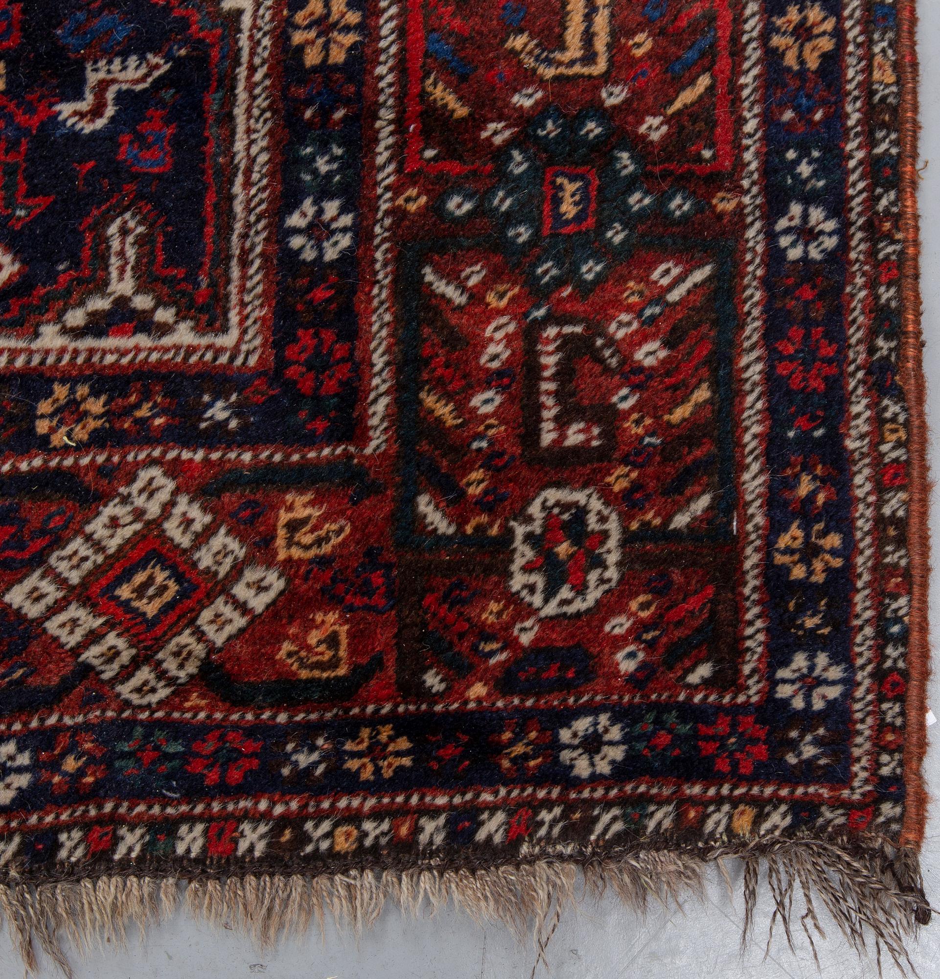 Matta, Antik/semiantik Kashgai/shiraz, ca 300-305 x 210-215 cm.