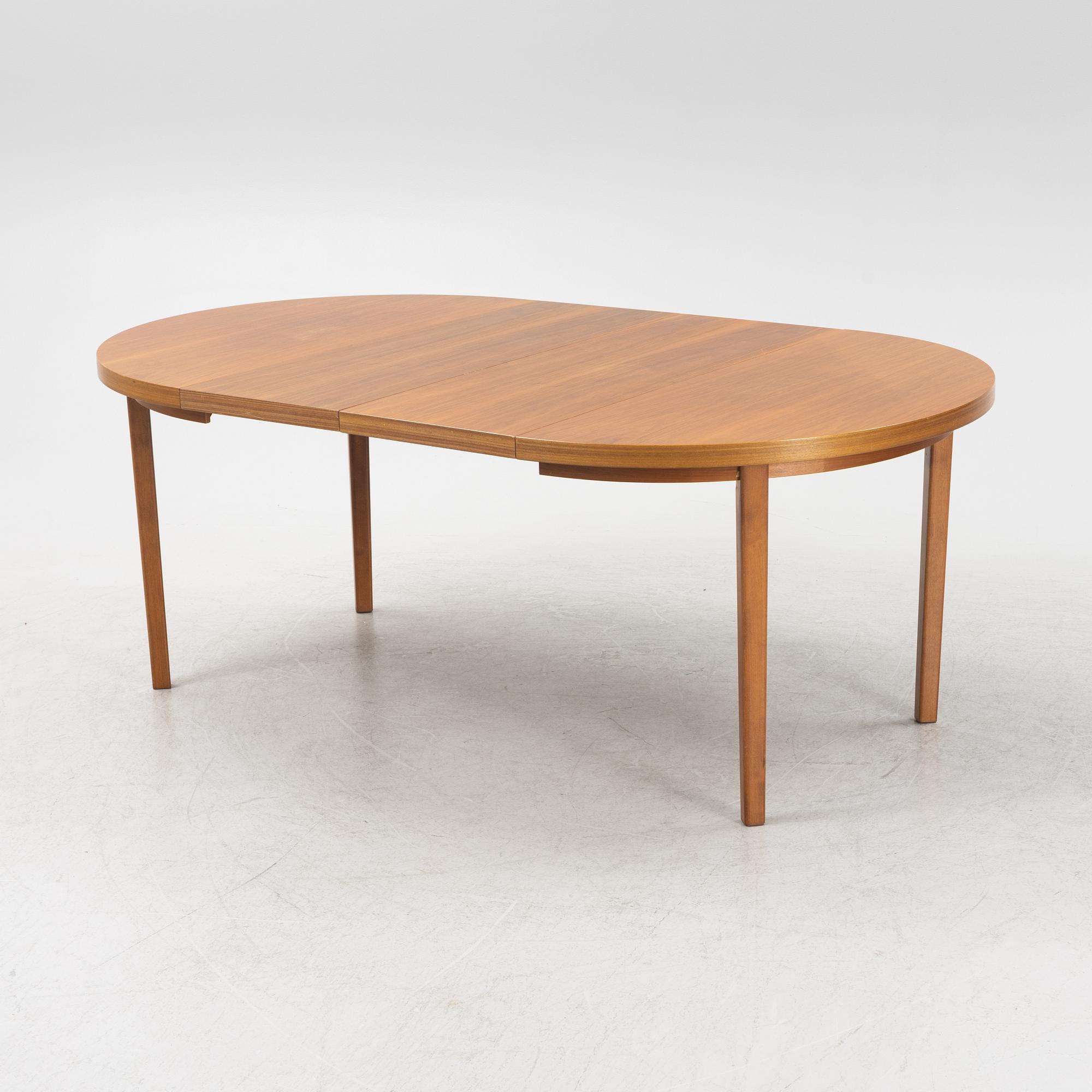 Matbord, 1900-talets andra hälft.