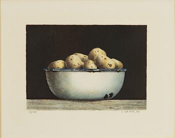 Philip von Schantz, "Potatis
mot mörk fond".