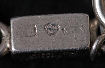 ARMLÄNK, silver, Wiwen Nilsson.
