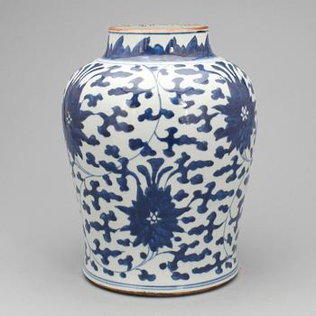 VAS, porslin, Kina, Ming-stil, trol 1800/1900-tal.