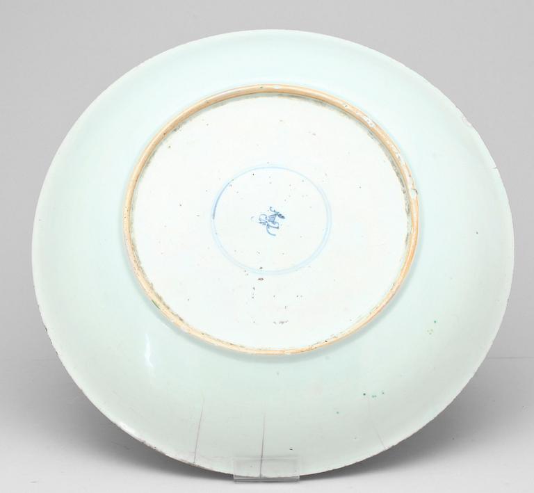 FAT, porslin, Kina, Qing dynastin, sannolikt Kangxi (1662-1722).