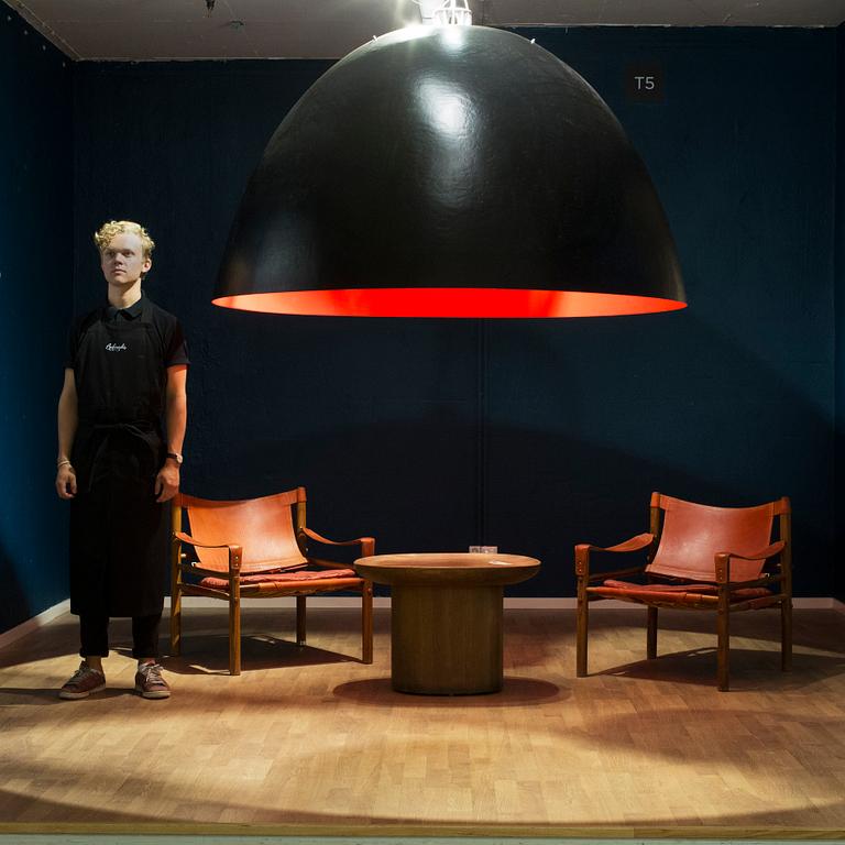 TAKLAMPA, Ingo Maurer, "XXL Dome", formgiven 1999.