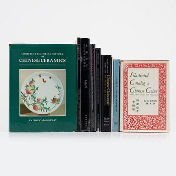 Parti kinesisk litteratur,9 volymer.