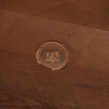 A Swedish 19th century porphyry top table.