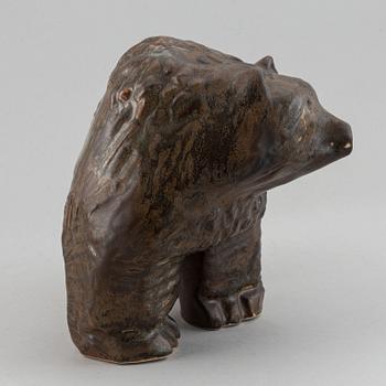 Taisto Kaasinen, figurin,  keramik, signerad T Kaasinen Arabia Finland.