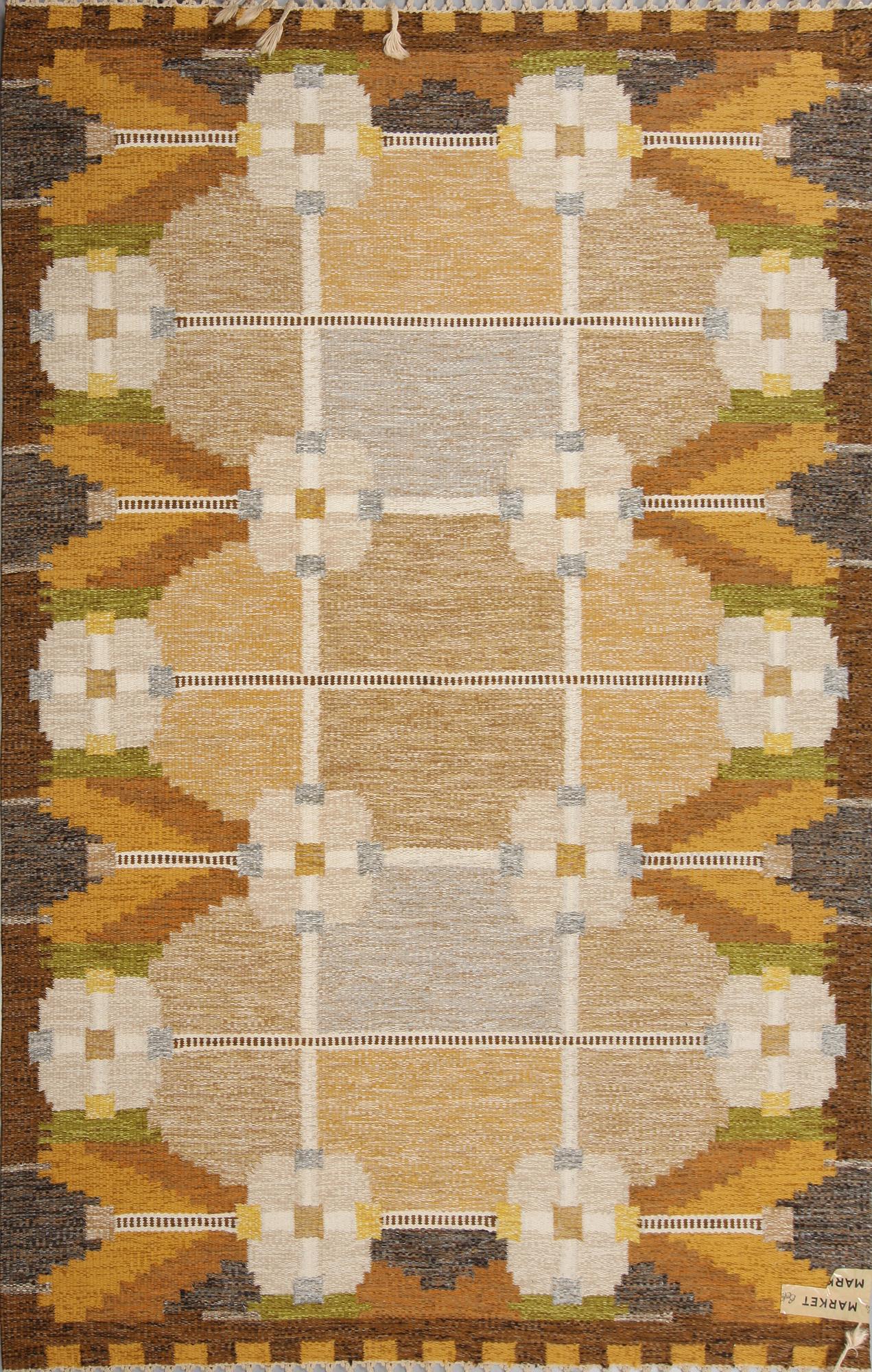 MATTA, rölakan, Ingegerd Silow, signerad, 234 x 170.