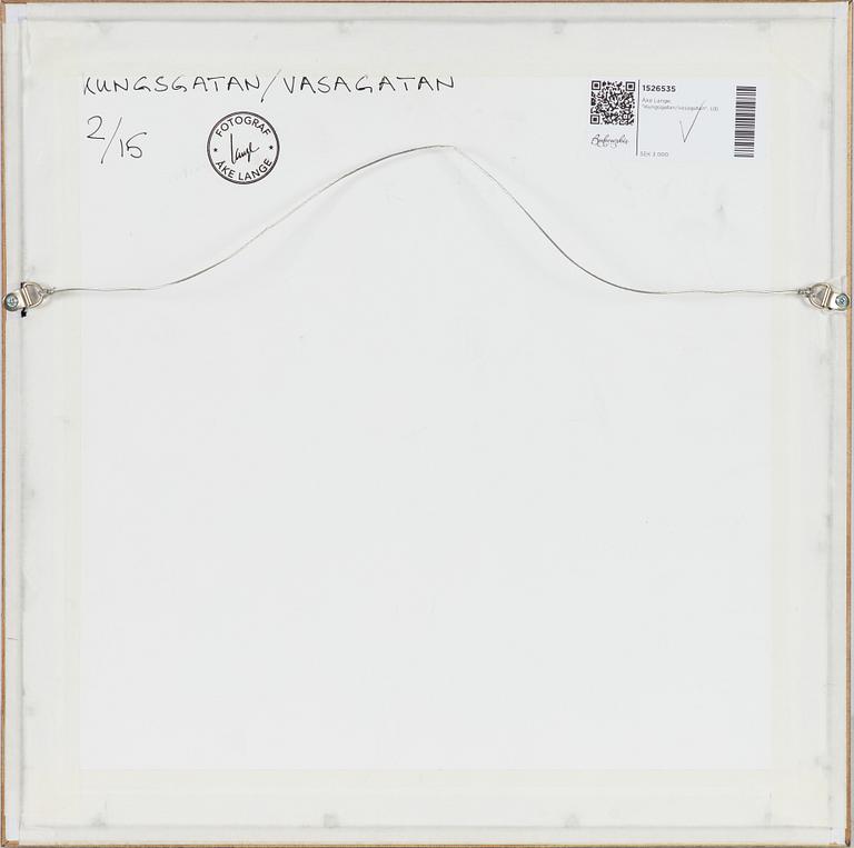 Åke Lange, "Kungsgatan/Vasagatan".