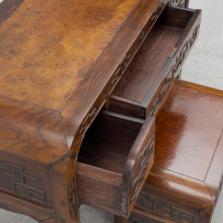 Desk with stool, China, 20th century.