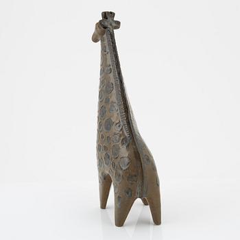Lisa Larson, a stoneware giraffe figurine, Gustavsberg, Sweden.