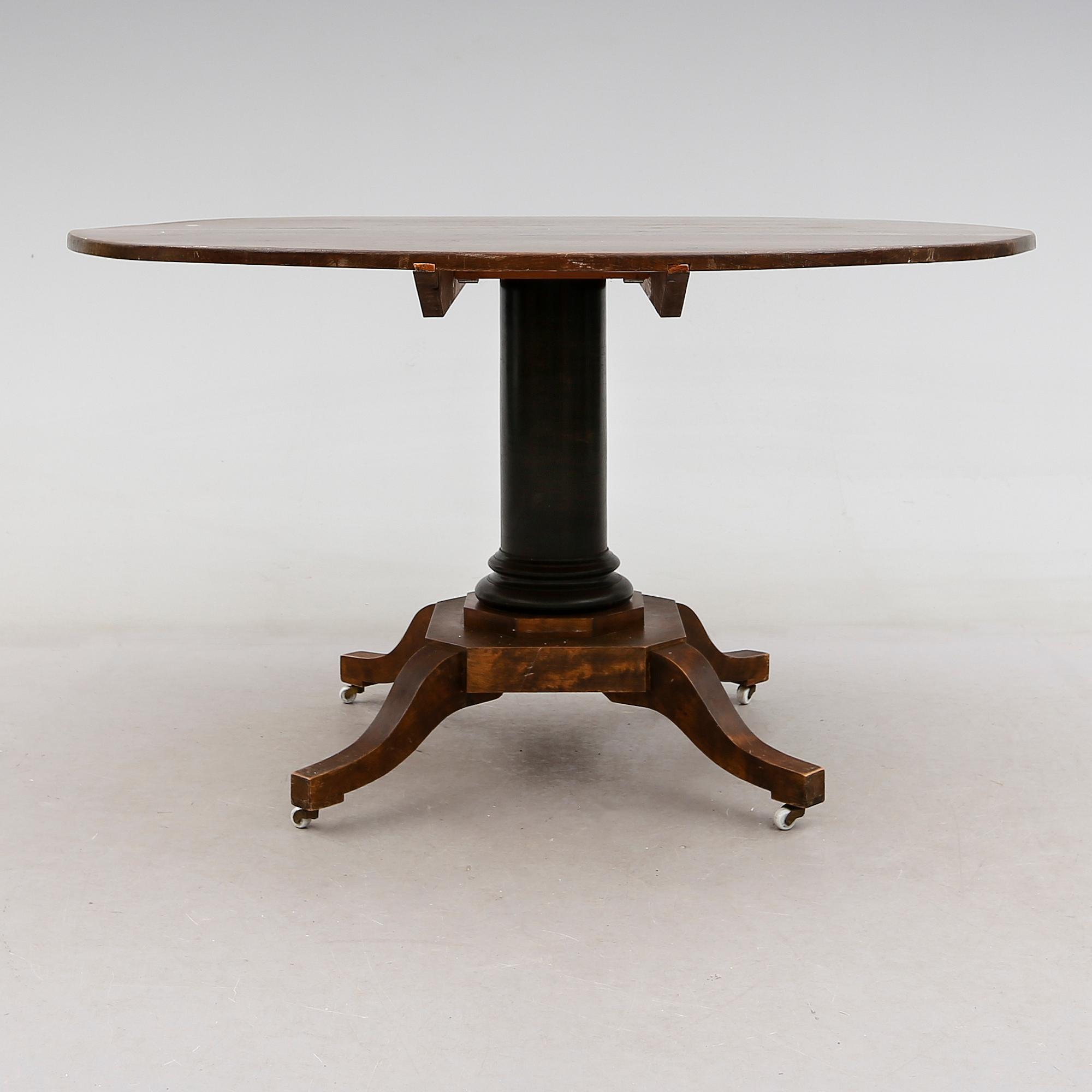 BORD, Karl Johan-stil, 1900-talets första hälft.