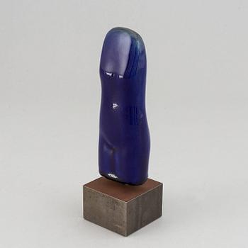 Ulla & Gustav Kraitz, a stoneware sculpture of a female torso, signed U.K.