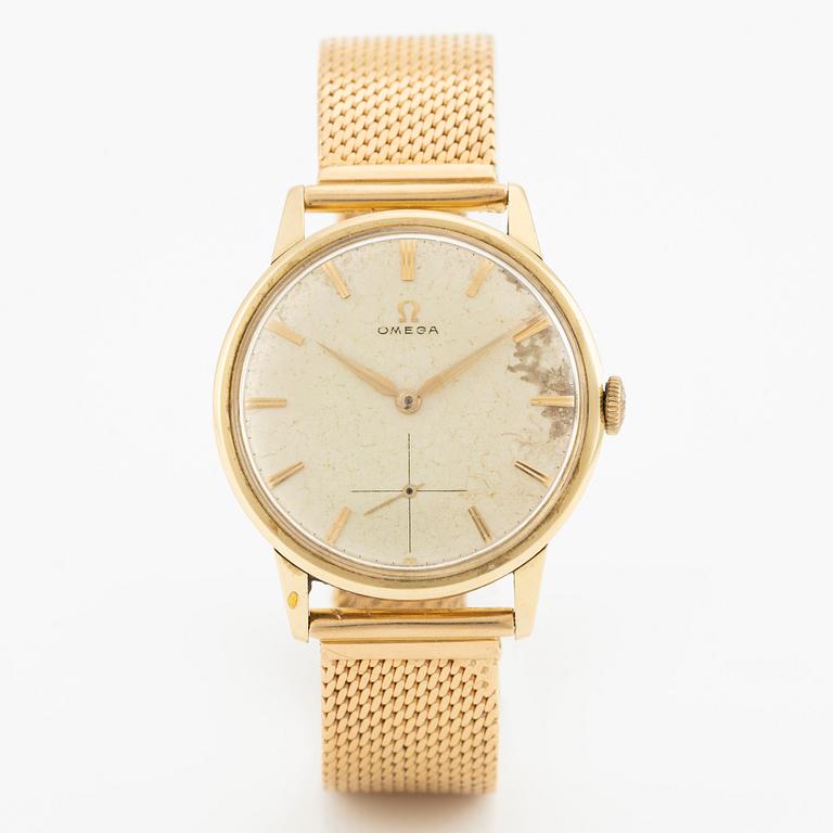 Omega, wristwatch, 34 mm.