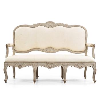 30. A Swedish Rococo 18th century sofa.