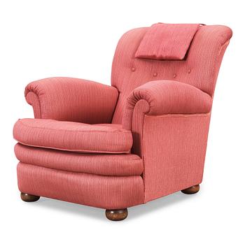 722. A Josef Frank upholstered easy chair, Svenskt Tenn, model 336.