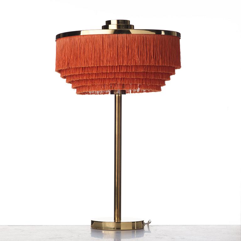 Hans-Agne Jakobsson, a pair of model B 138 brass table lights, Markaryd, Sweden 1960's.