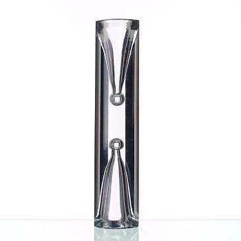 TAPIO WIRKKALA, skulptur av glas, Iittala, Finland 1950-60-tal.