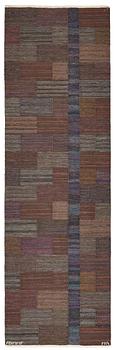 333. Marianne Richter, MATTO, "Gångerolf", flat weave, ca 264 x 81,5 cm, signed AB MMF MR.