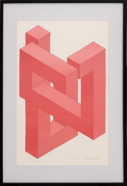 Oscar Reutersvärd, Impossible Figure.