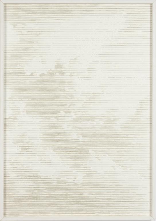 Anna Ling, "Studie inför Oceaner av luft, Bymoln".