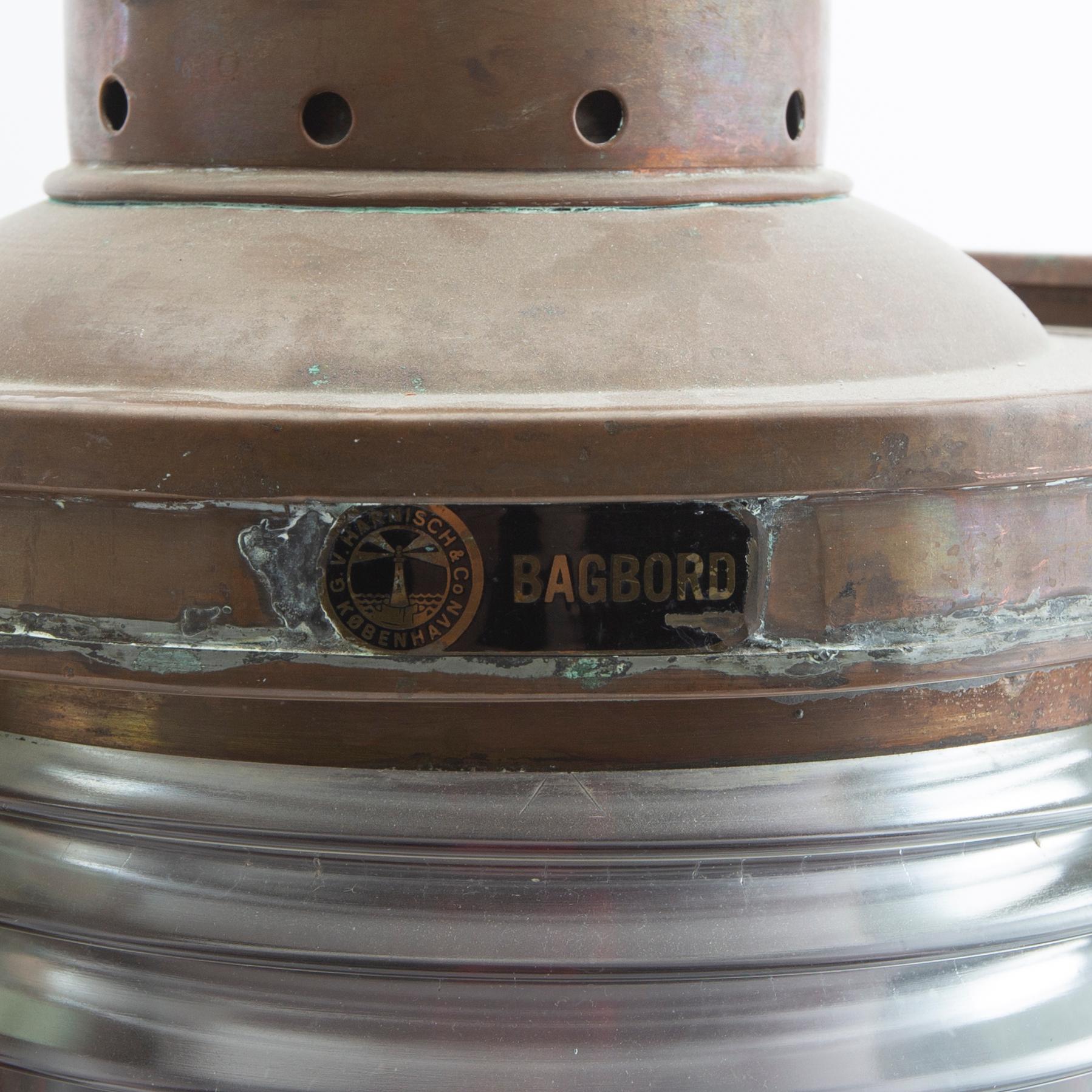 Lanternor ett par GV Harnisch Köpenhamn 1900-talets förta hälft.