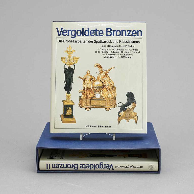 BÖCKER, 2 stycken, "Vergoldete Bronzen", Klinkhardt&Biermann, München 1986.