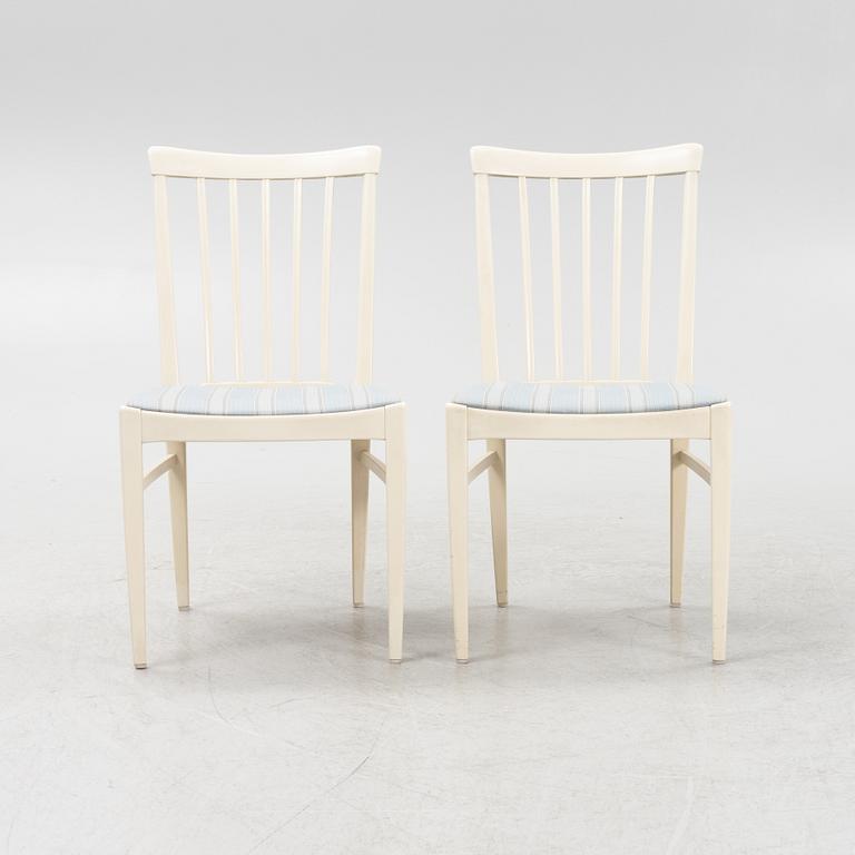 Carl Malmsten, matbord och stolar, 4 st, "Herrgården", Bodafors.