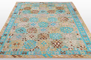 A carpet, kilim, ca 284 x 207 cm.