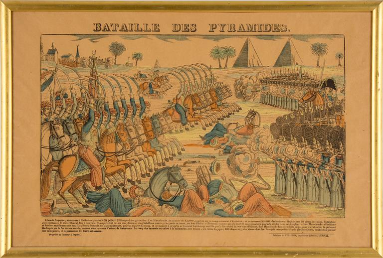 FRANCOIS GEORGIN, kolorerade träsnitt, 21 st, 1800-talets första hälft, tryckt av Libraire, Paris.