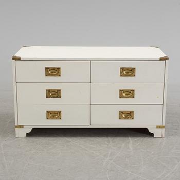 A 1970's chest of drawers.