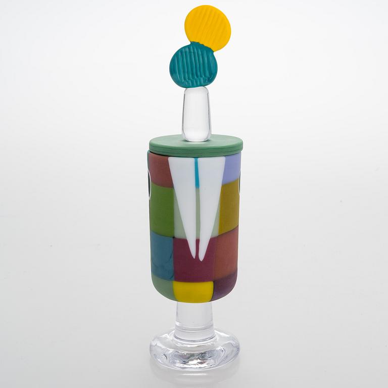 Anu Penttinen, an art glass signed Anu Penttinen Billnäs  2018 47/100.