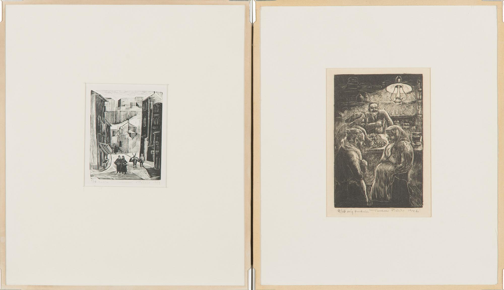 Tuulikki Pietilä, "Alakaupungissa" och "Kyläkaupassa".