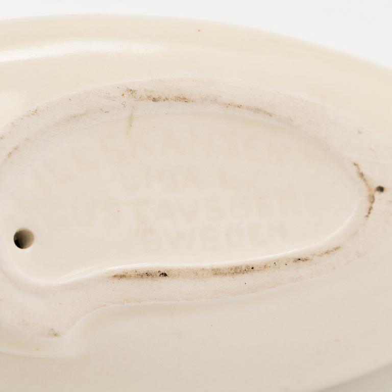 Lisa Larson, figuriner, 2 st, stengods, Gustavsberg, 1900-talets andra hälft.