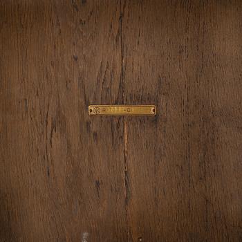 A small Baroque style oak chest, Nordiska Kompaniet, Stockholm, 1936.
