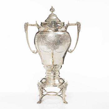 Tekök, silver, rokokostil, 1900-tal.