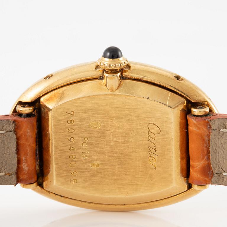 Cartier, Baignoire, "Paris Dial", ca 1980.