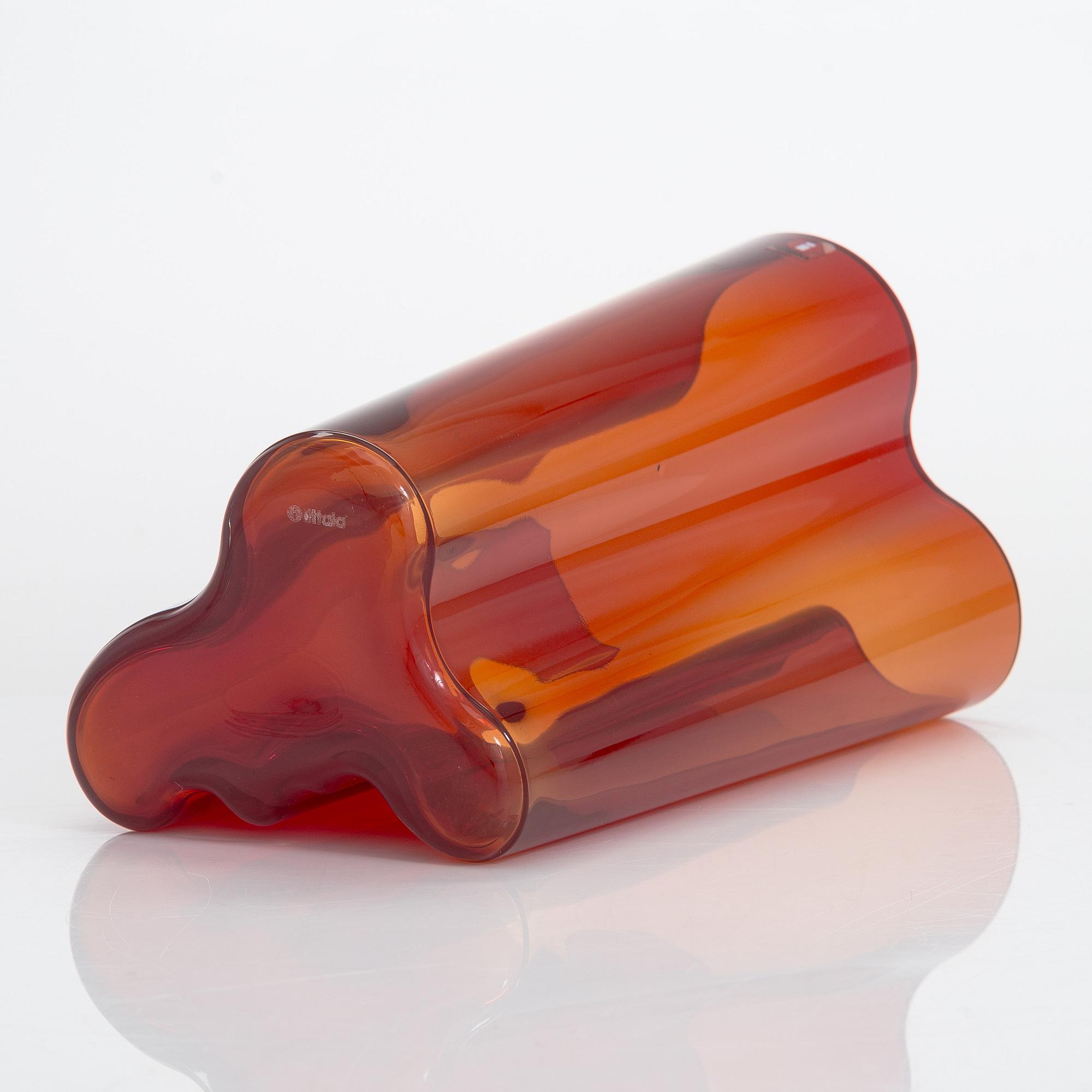 Alvar Aalto, A '201 ' vase, signed Iittala.