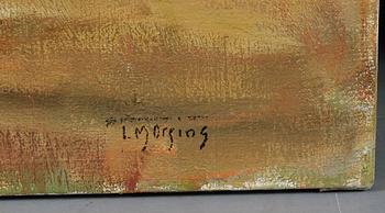 IVAR MORSING, oil on canvas, stamp signed.