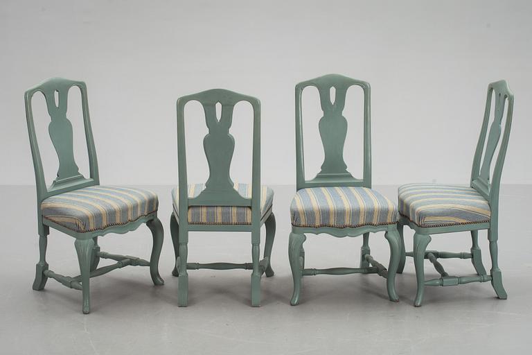 STOLAR, 4 st, rokokostil, 1900-tal.