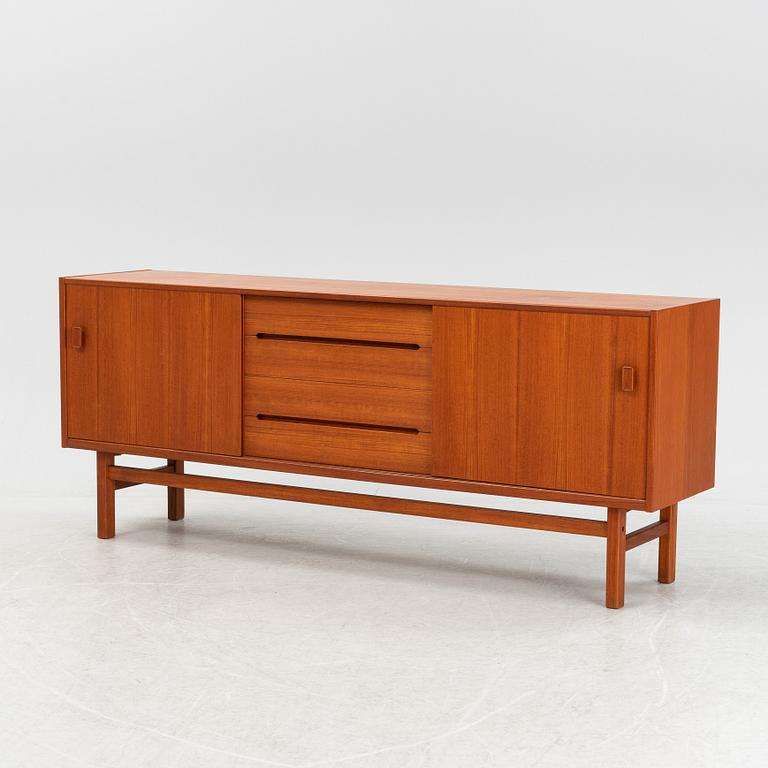 Nils Jonsson, a teak-veneered 'Arild' sideboards from Troeds, 1960's.