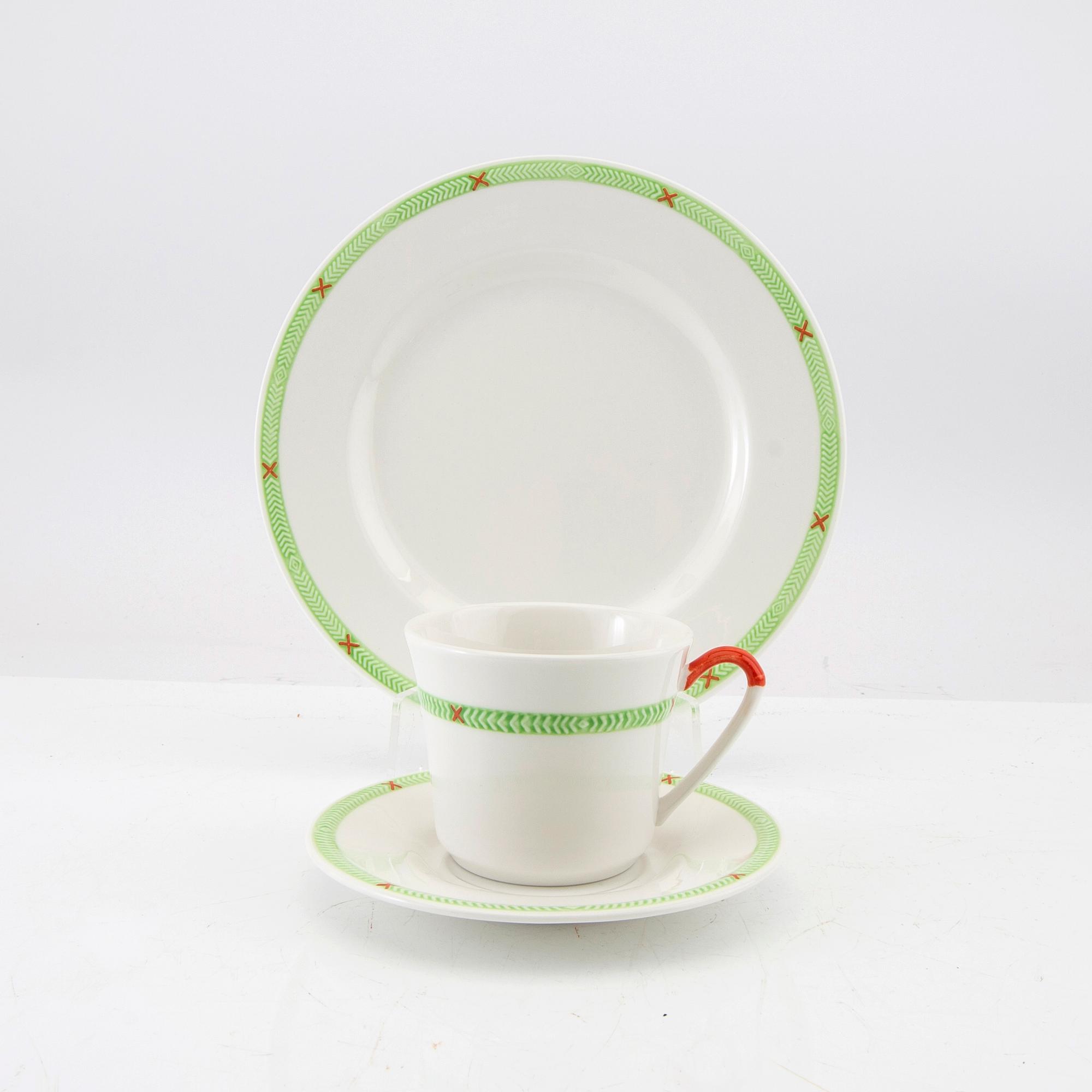 Service, "Jul" 26 dlr Rörstrand porcelain, later part of the 20th century.