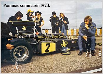 Advertising poster, “Pommac Summer 1973”.