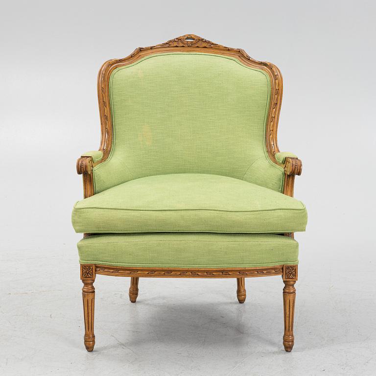 Bergère, Louis XVI-stil, 1900-talets första hälft.