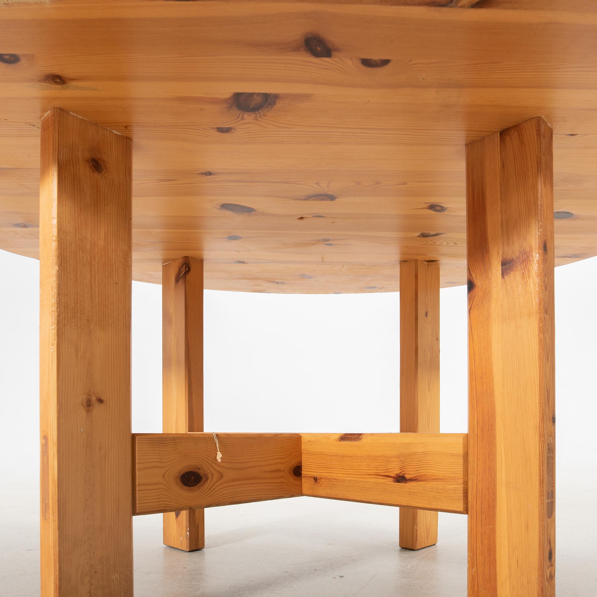 Roland Wilhelmsson, matbord, 1970-tal.