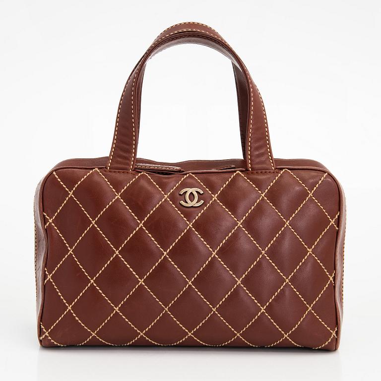 Chanel, "Surpique Wild Stitch Boston", bag, 2000-2002.