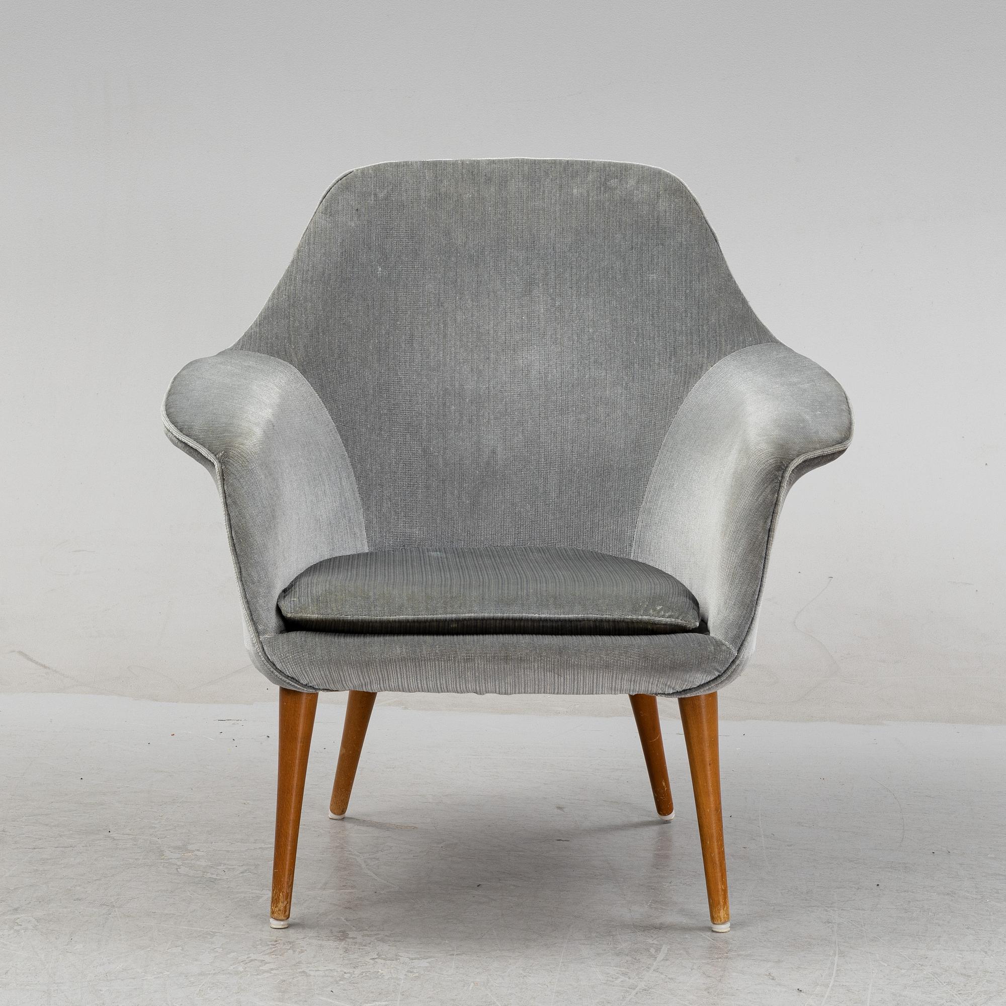 A sofa and easy chair, 'Tonga 48', Nordiska Kompaniet, 1950's.