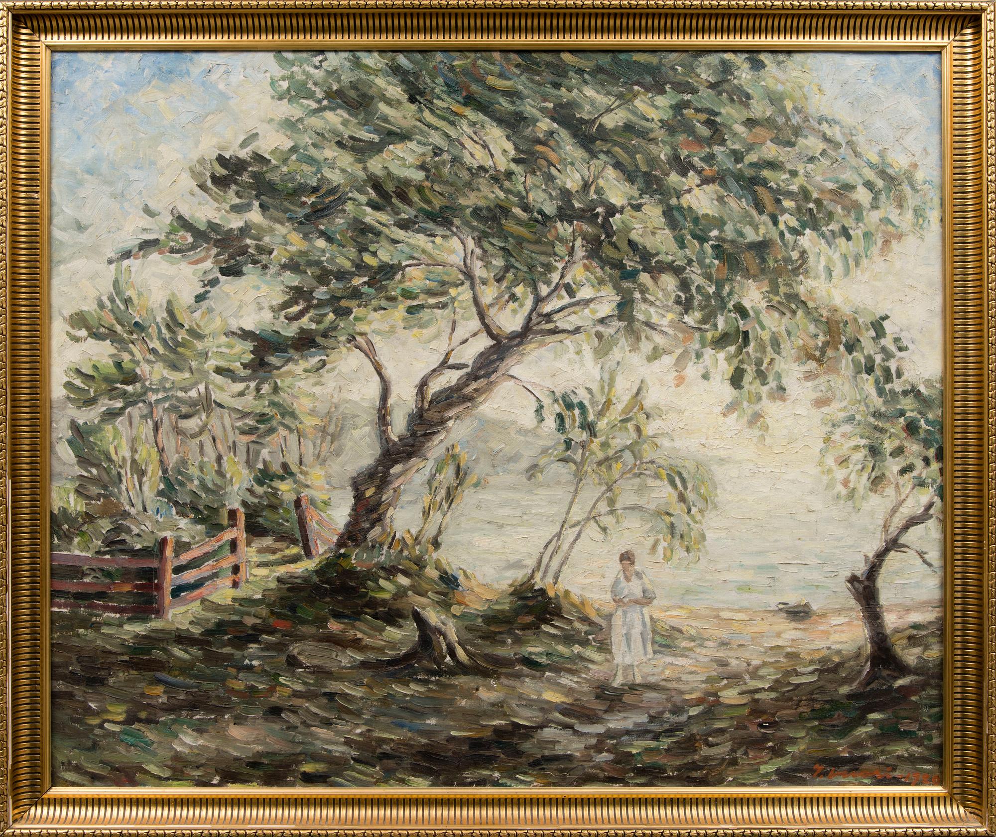 ILMARI VUORI, öljy kankaalle, signeerattu ja päivätty 1920.