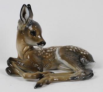 FIGURIN, porslin, Rosenthal. Märkt T. Kärner. 1900-tal.