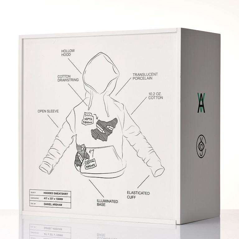 Daniel Arsham, "Eroded Sweatshirt".