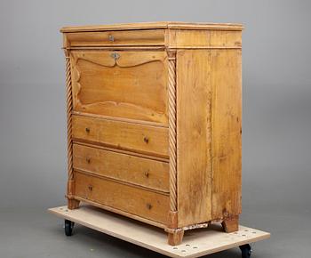 KLAFFBYRÅ, biedermeier, 1800-talets mitt.